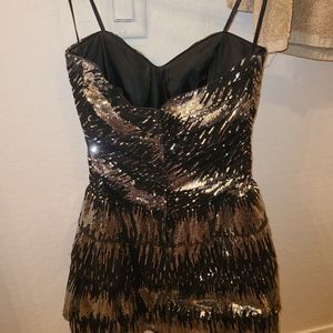 Strapless party/ prom dress